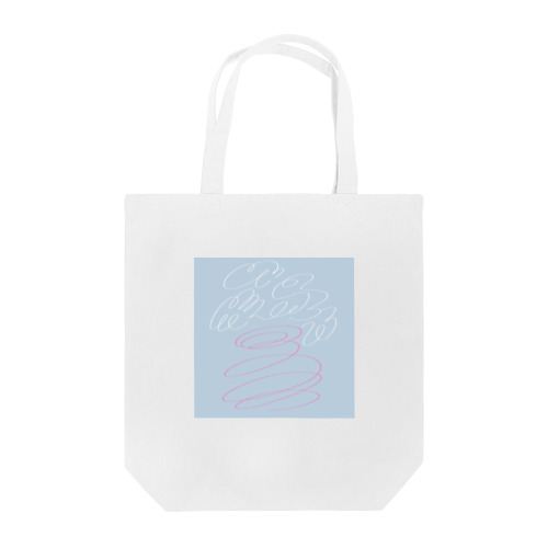 Mirror.2 blue Tote Bag