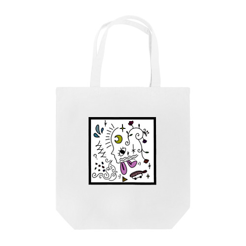 rabbit in the chaos Tote Bag
