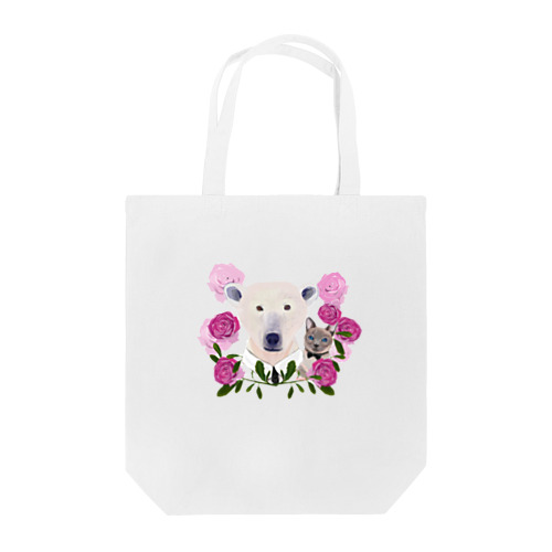 シャムとシロクマ Tote Bag