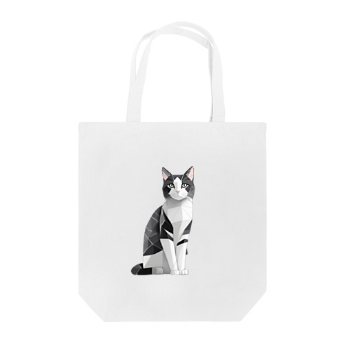 日本の猫　ハチワレさん Tote Bag