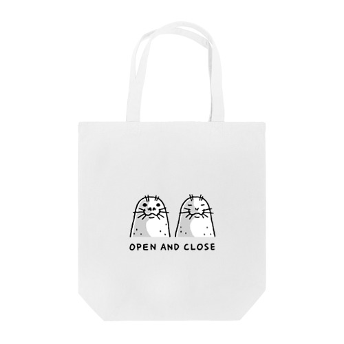 OPEN AND CLOSE Tote Bag