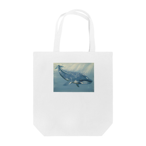 絵画シリーズ（クジラ） Tote Bag
