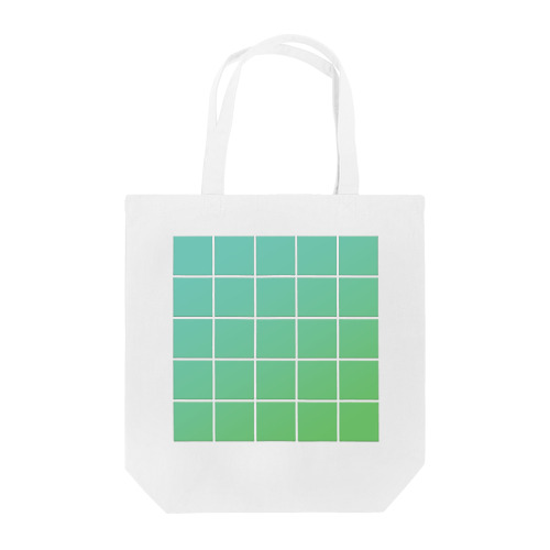 color tile-GREEN Tote Bag