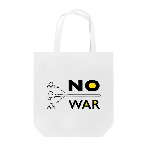 NO WAR（White/Ivory） Tote Bag