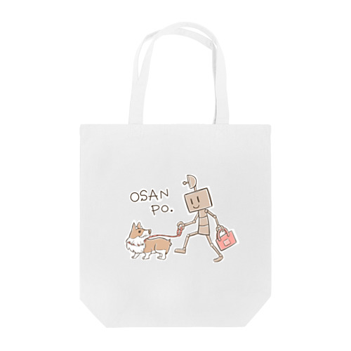 ロボ散歩 with コーギー Tote Bag