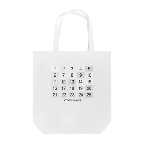 ATTACK CHANCE Tote Bag