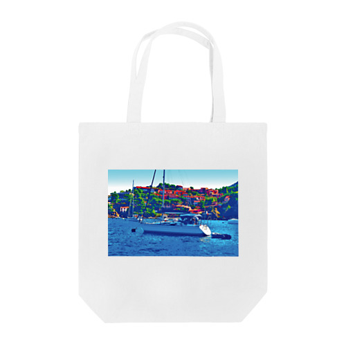 フランス コート・ダジュールのヨット Tote Bag