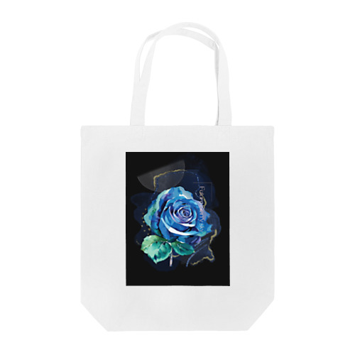 青い薔薇 Tote Bag