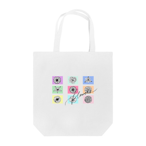 flowers(colorful) Tote Bag