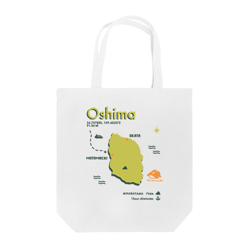 伊豆大島 Tote Bag