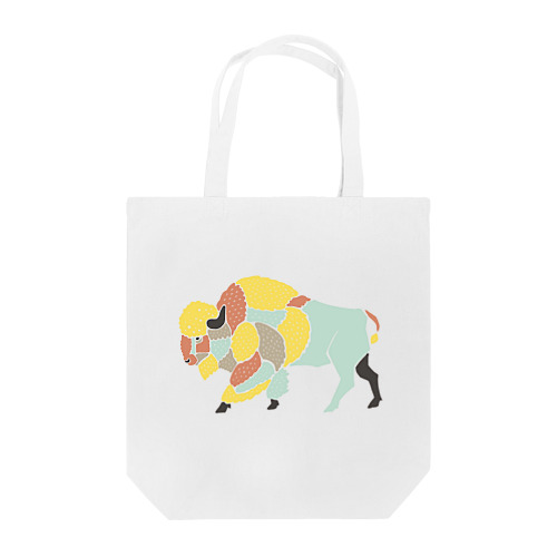 パステルなバイソン Tote Bag