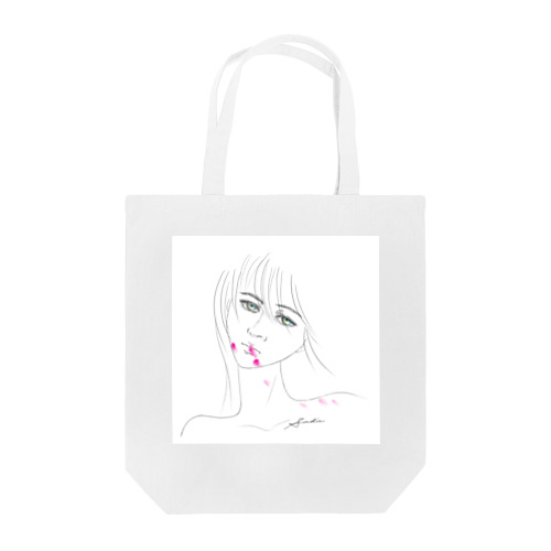 Lipstick_blood Tote Bag