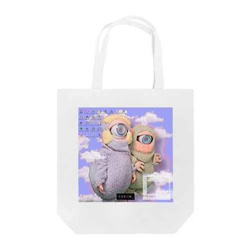 Above the clouds Tote Bag