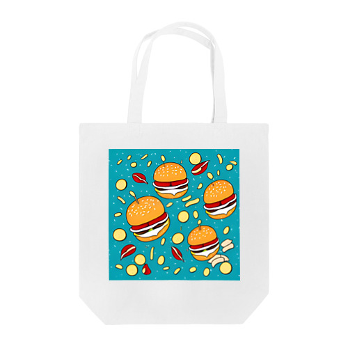 空飛ぶハンバーガー Tote Bag