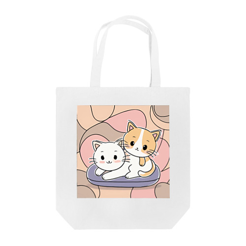 仲良しニャンコ🐈🐾 Tote Bag