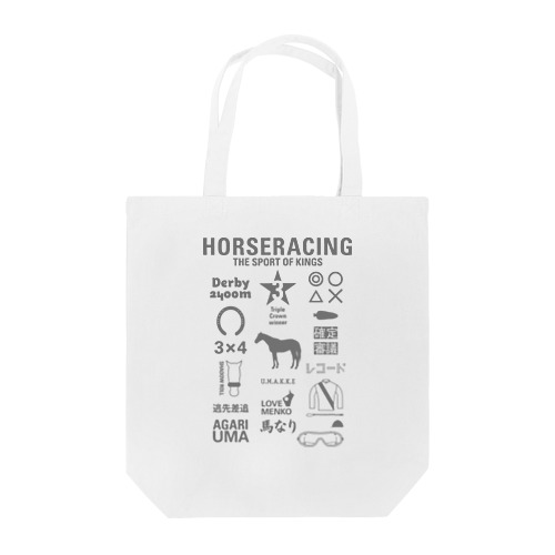 HORSERACING GRAPHICS Tote Bag