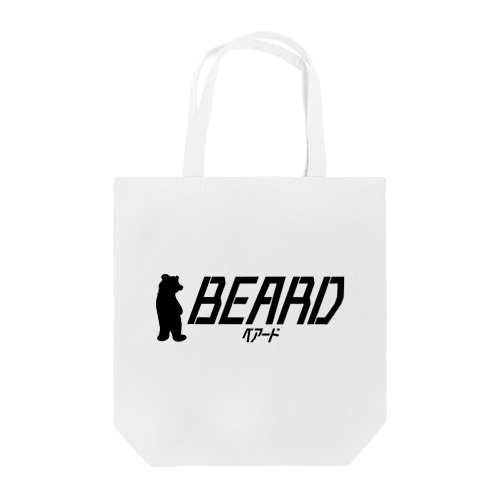 BEARD logo #black Tote Bag