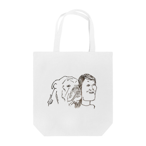 犬と私 Tote Bag