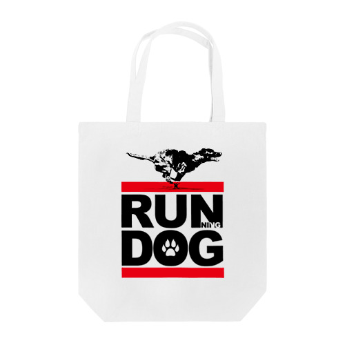 RUNNING DOG　走ってる犬　CCG-005-2W Tote Bag