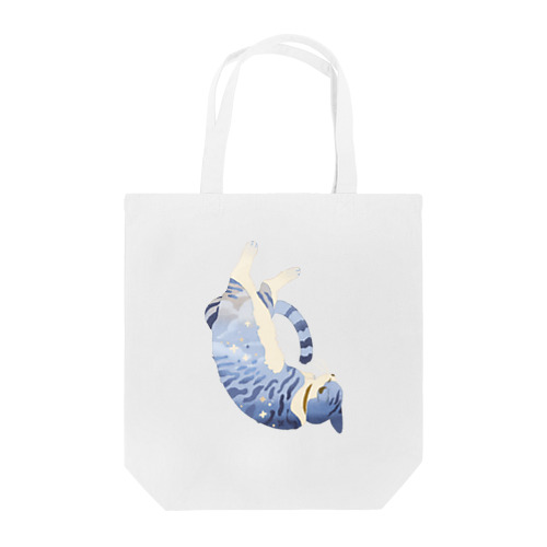 夜空サバトラネコ Tote Bag