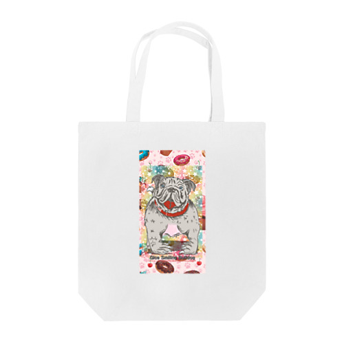 Gice Smiling Bulldog雑貨 Tote Bag