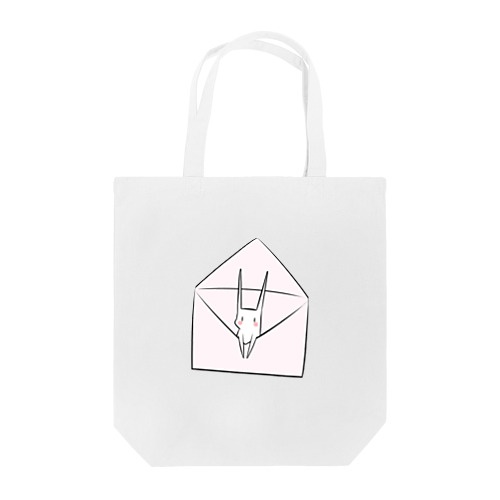 送られるうさぎ。 Tote Bag