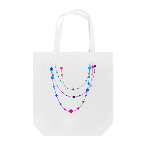 カラフルネックレス Tote Bag