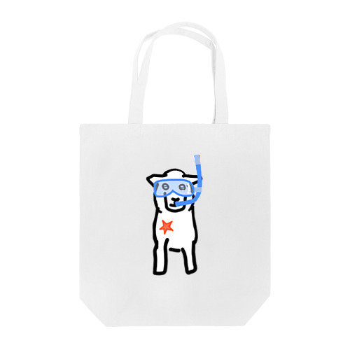 シュノーケリングひつじ Tote Bag