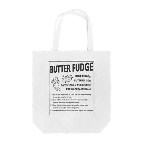 BUTTER FUDGE RECIPE Tote Bag