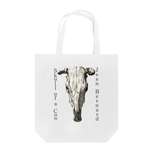 牛の頭蓋骨　ジーン・バーナード　Jean Bernard / Skull of a Cow Tote Bag