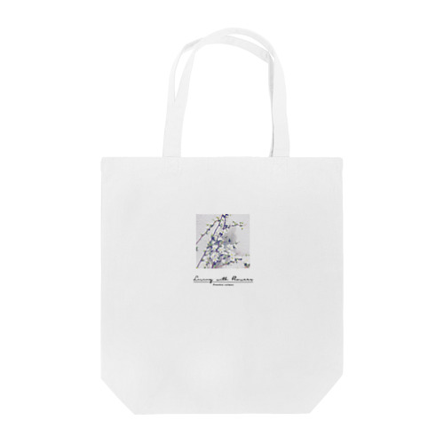 白い花 -small- Tote Bag