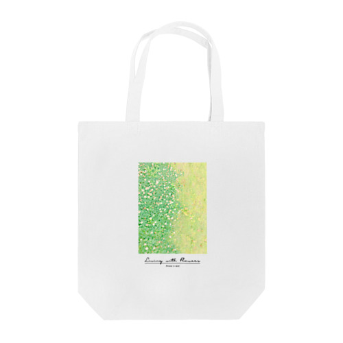 クローバーの絨毯 Tote Bag