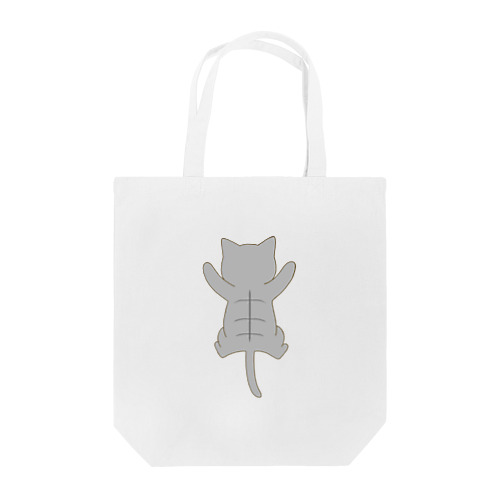 しがみつく鯖トラ猫 Tote Bag