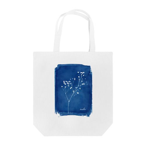 Cyanotype "gypsophola" Tote Bag