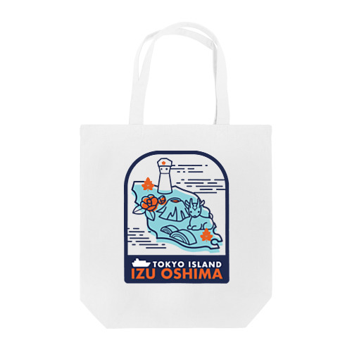 IZU OSHIMA map Tote Bag