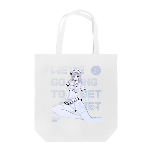 GET WET セーラーマリン オーロラ ホワイト Tote Bag