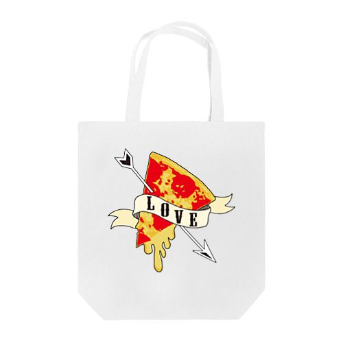 LOVE PIZZA Tote Bag