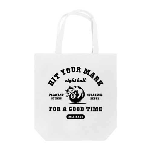 エイトボール ビリヤード Tote Bag