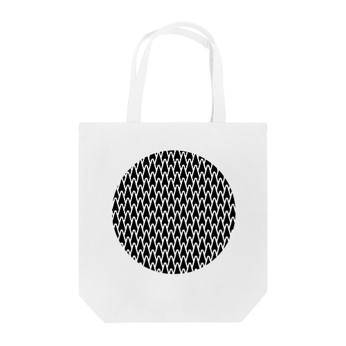 オリジナル模様「針葉樹の森 (丸)」 Tote Bag