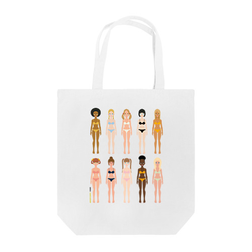 キャトル・ガール00 Tote Bag