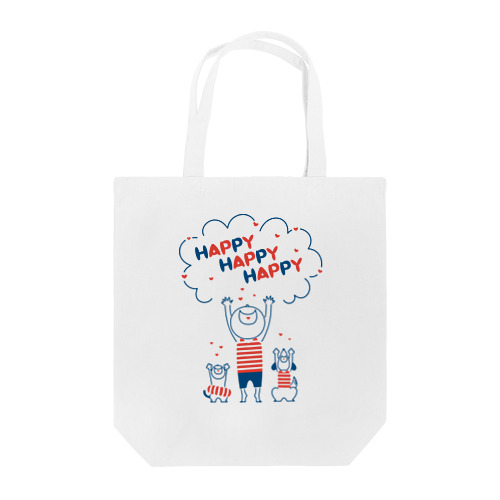 HAPPY HAPPY HAPPY！上を向いて笑おう！夏バージョン Tote Bag