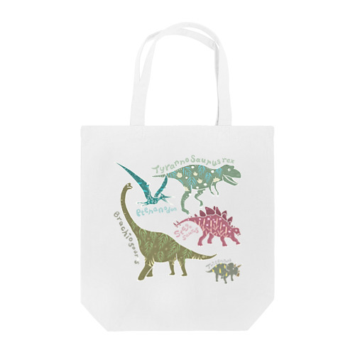 楽園Dinosaur Tote Bag