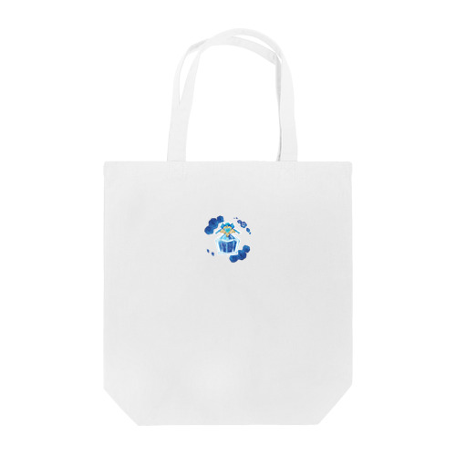 青薔薇の小瓶 Tote Bag