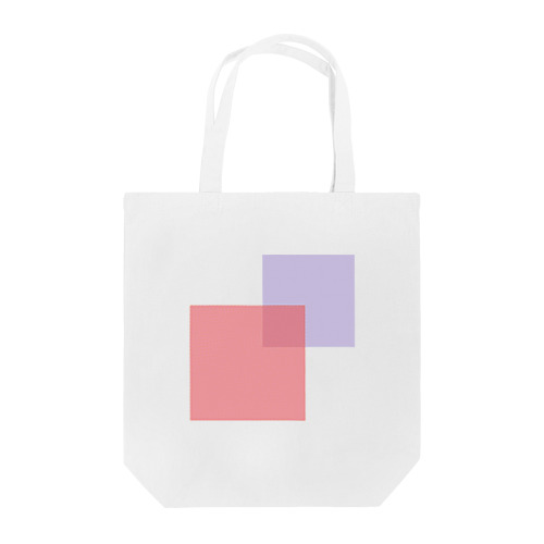 Dot square Tote Bag