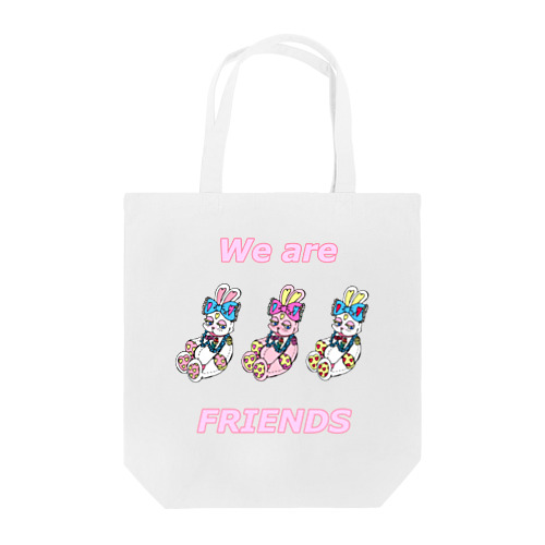 ぬいぐるみちゃん　FRIENDS トートバッグ