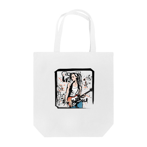 ギターガール Tote Bag