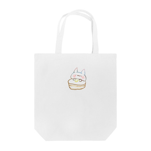 ほっとねーこ　いろなし Tote Bag