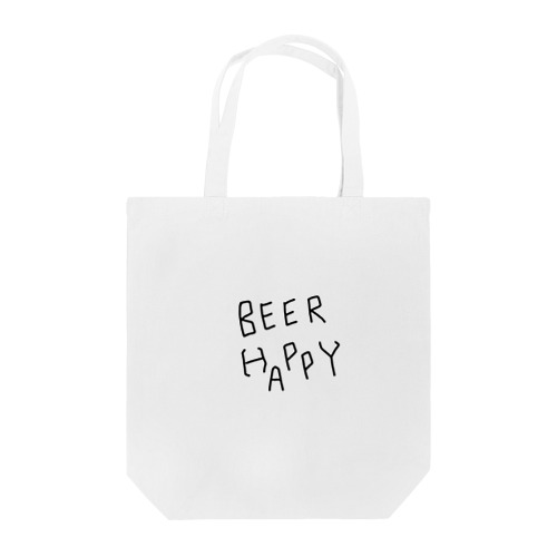 Beer Happy Tote Bag