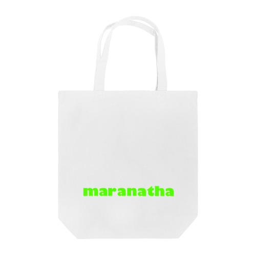 maranatha トートバッグ