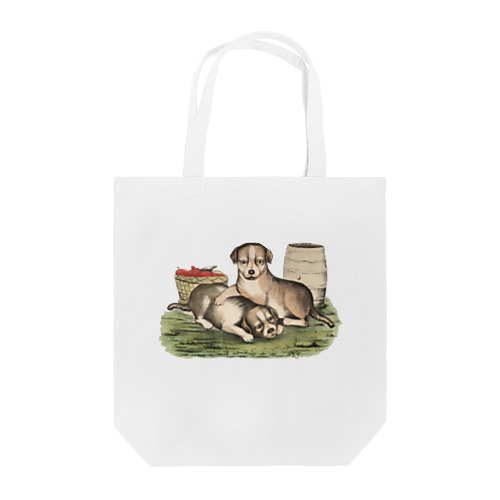 ２匹の犬 Tote Bag